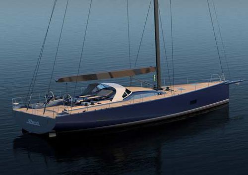 Yate de vela de crucero - M66RS - Mylius Yachts - con 3 camarotes / con 7 literas / con popa abierta