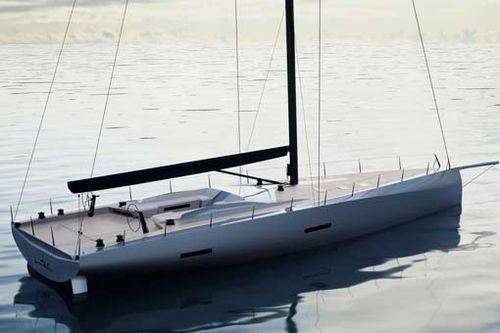 Yate de vela de crucero - M72 - Mylius Yachts - con popa abierta / con bauprés / con doble rueda de timón
