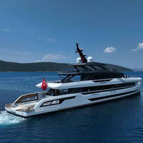 Megayate de crucero - NB31 - Norse Shipyard/Design - raised pilothouse / proa vertical