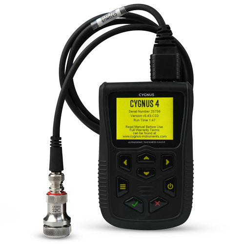 Calibre de espesor para metales - Cygnus 4 - Cygnus Instruments Ltd - por ultrasonidos