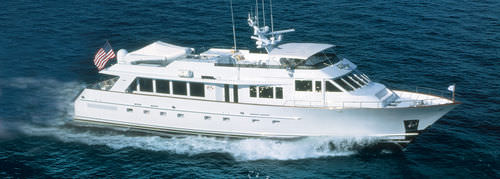 Superyate de crucero - MODERATION - Burger Boat Company - con fly / a medida