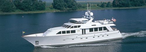 Superyate de crucero - WINDRUSH - Burger Boat Company - con fly / de desplazamiento / a medida