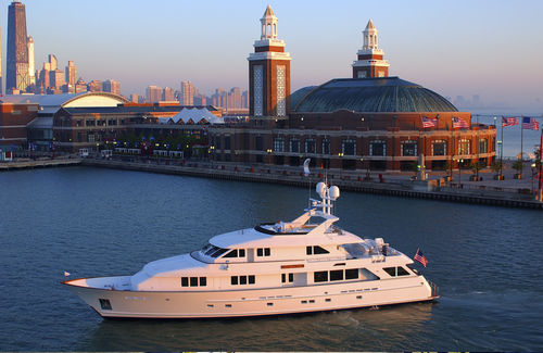 Superyate de crucero - LADY GRACE MARIE - Burger Boat Company - con fly / con 4 camarotes / a medida
