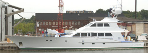 Superyate de pesca deportiva - SARAHBETH - Burger Boat Company - de gran velocidad / con caseta de timón / de desplazamiento