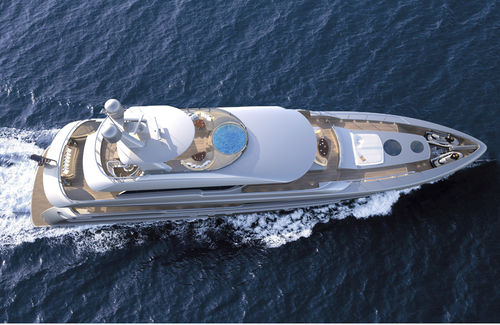 Superyate de crucero - 144' TRI-DECK - Burger Boat Company - con caseta de timón / con 5 camarotes / de desplazamiento
