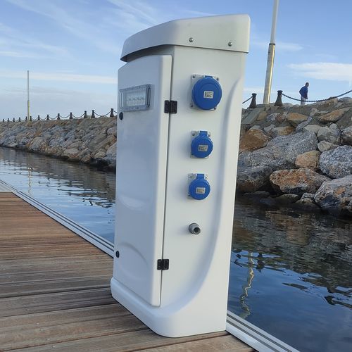 Torreta RFID - DORY - GCEI FRANCE - de suministro eléctrico / de suministro de agua / para pantalán