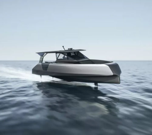 Barco open intraborda - THE OPEN - Tyde GmbH - eléctrico / bimotor / con consola central