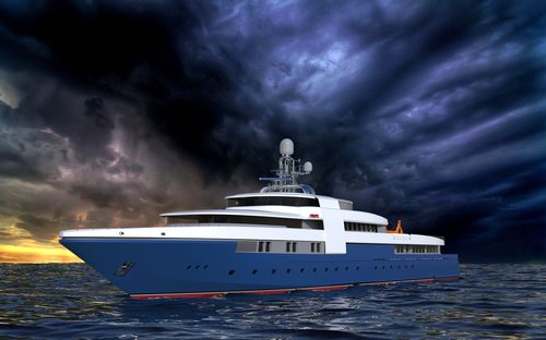 Megayate de crucero - 82m - Brythonic Yachts - de acero / de aluminio / con piscina
