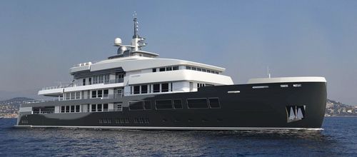 Megayate de crucero - 75m - Brythonic Yachts - de acero / aluminio / ice-class