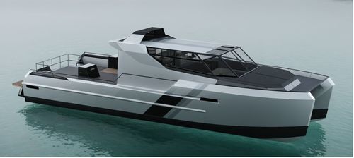 Barco profesional barco de vigilancia - 21.00 - Brythonic Yachts - embarcación de apoyo al buceo / barco para investigación y estudios / catamarán