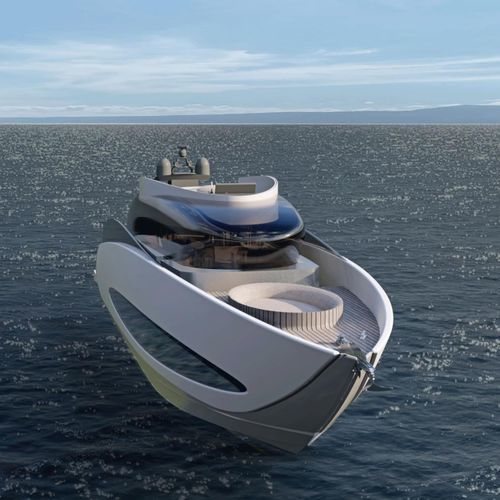 Yate a motor de crucero - Cloud-9 - Brythonic Yachts - con fly / con 3 camarotes / aluminio