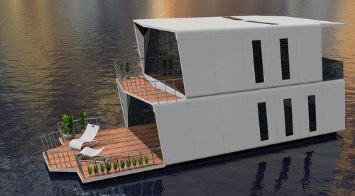 Barco casa catamarán - Brythonic Yachts - intraborda / con 4 camarotes