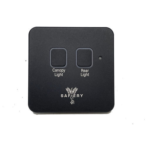 Interruptor para barco - SWC990835001 - SAFIERY PTY LTD - de iluminación / con boton pulsador / LED