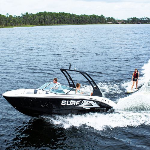 Runabout intraborda - 21 SURF - Chaparral - con doble consola / bow-rider / open