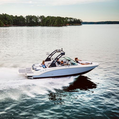 Runabout intraborda - 23 SURF - Chaparral - con doble consola / bow-rider / open