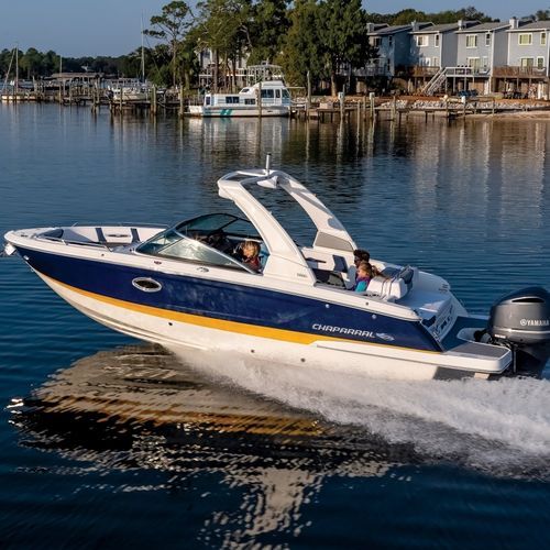Runabout fueraborda - 270 OSX - Chaparral - con doble consola / bow-rider / open