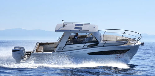 Barco cabinado fueraborda - T295 SF Montecristo - Tuccoli - Technology Boats - bimotor / con hard-top / de pesca