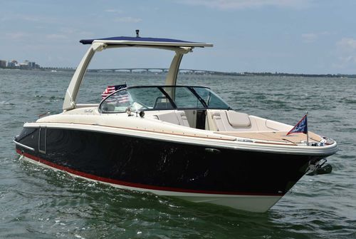 Runabout intraborda - LAUNCH 28 GT - Chris Craft - con doble consola / bow-rider / open