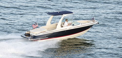 Runabout fueraborda - LAUNCH 25 GT - Chris Craft - stern-drive / con doble consola / bow-rider