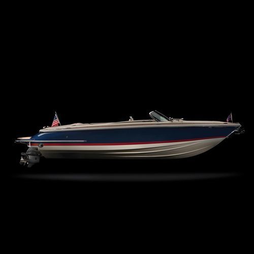 Runabout intraborda - Launch 27 - Chris Craft - open / con doble consola / bow-rider
