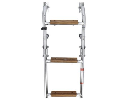 Escalera para barco - 40250878 - Imnasa - plegable / de baño / de acero inoxidable