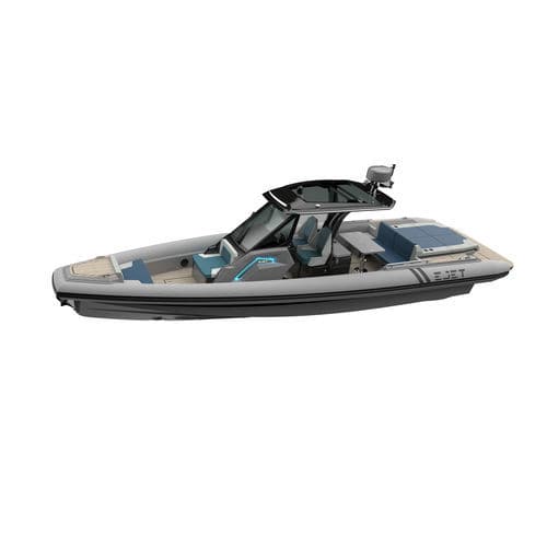 Embarcación neumática intraborda - 9x - EJET Electric Yacht Tenders - eléctrica / semirrígida / soft-top