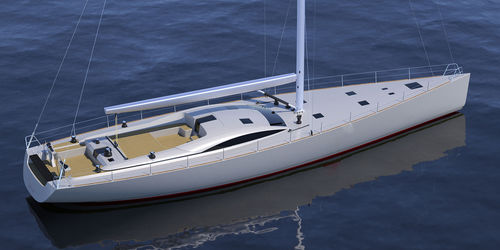 Yate de vela de crucero - Comet C85 RS - Comar Yachts - con 6 camarotes / con popa abierta / con bauprés