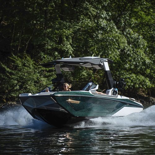 Runabout para wakesurf - G23 PARAGON - Nautique Boat Company - intraborda / con doble consola / bow-rider