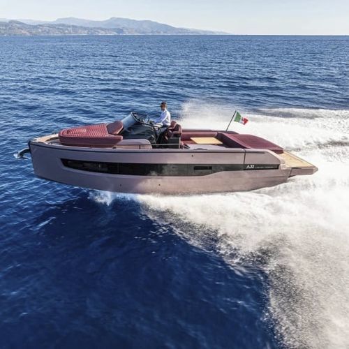 Barco cabinado intraborda - A32 - Cranchi - bimotor / open / con doble consola