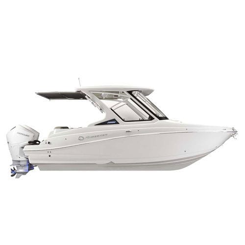 Barco open fueraborda - 260 DC - Crownline - con doble consola / bow-rider / de pesca deportiva