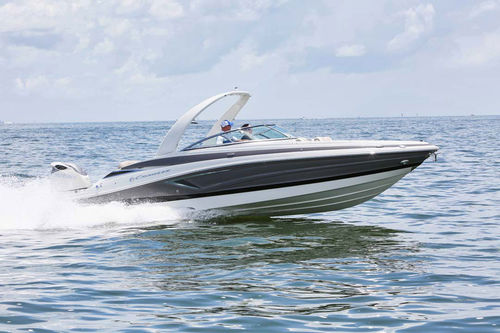Runabout fueraborda - 280 XSS - Crownline - con doble consola / bow-rider / open