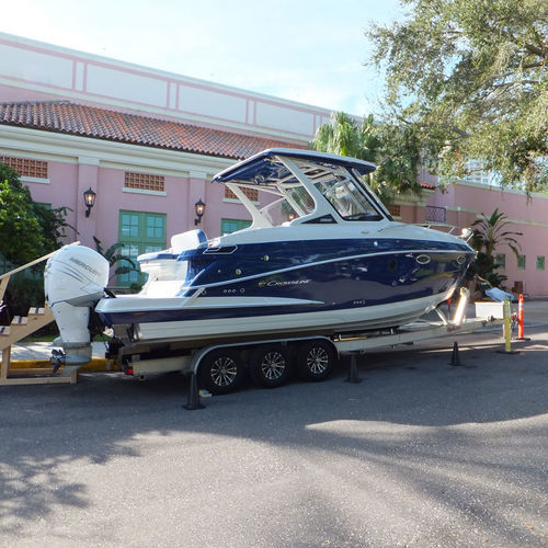 Barco cabinado fueraborda - 310 CRX - Crownline - bimotor / open / con 1 camarote
