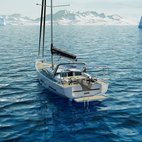 Velero de crucero - GT6 Explorer - Elan d.o.o. - con doble rueda de timón