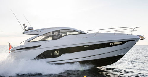 Barco cabinado intraborda - TARGA 45 - Fairline - diésel / bimotor / open