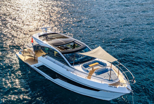 Yate a motor de crucero - Targa 58 GTO - Fairline - open / con hard-top / intraborda