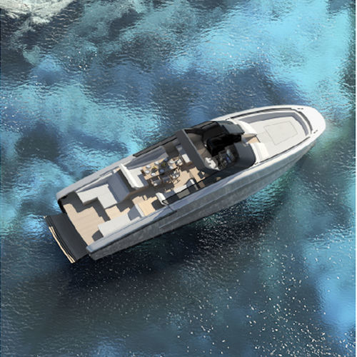Yate a motor de crucero - P54 - Fiart Mare - open / con doble consola / con 2 camarotes