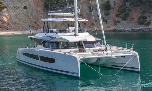 Yate de vela catamarán - Samana 59 - Fountaine Pajot Catamarans - de crucero / con 6 camarotes / con fly