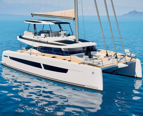 Yate de vela catamarán - FP55 - Fountaine Pajot Catamarans - de chárter / con 4 camarotes / con 5 camarotes