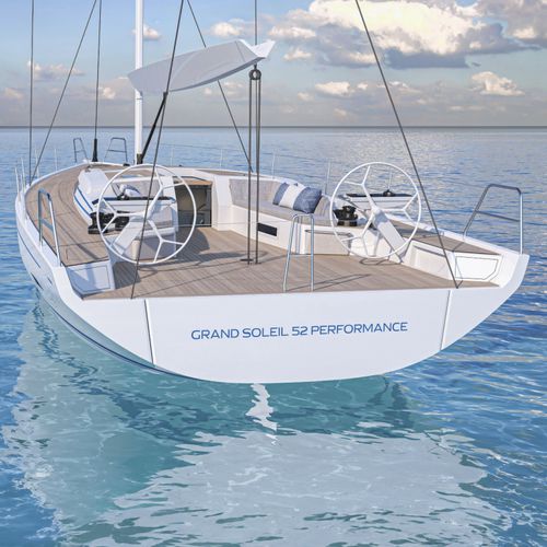 Yate de vela de crucero rápido - GS 52 - Grand Soleil Yachts - de regata / con 3 camarotes / con popa abierta