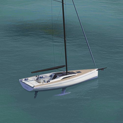 Velero daysailer - GS BLUE - Grand Soleil Yachts - con 1 camarote / con bauprés / con doble rueda de timón