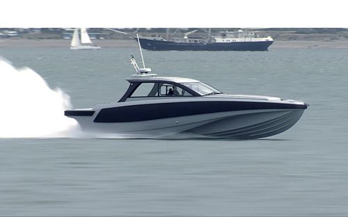 Barco profesional barco de vigilancia - BLADERUNNER 45 INTERCEPTOR - ICE MARINE - stern-drive / fueraborda / diésel