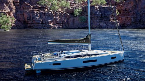 Velero de crucero - Sun Odyssey 455 - Jeanneau - Sailboats - con bauprés / con doble rueda de timón