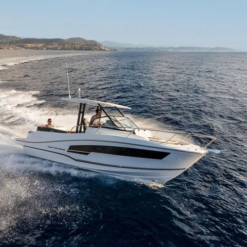 Barco open fueraborda - CAP CAMARAT 9.0 WA - Jeanneau - Motorboats - bimotor / con consola central / 6 personas máx.