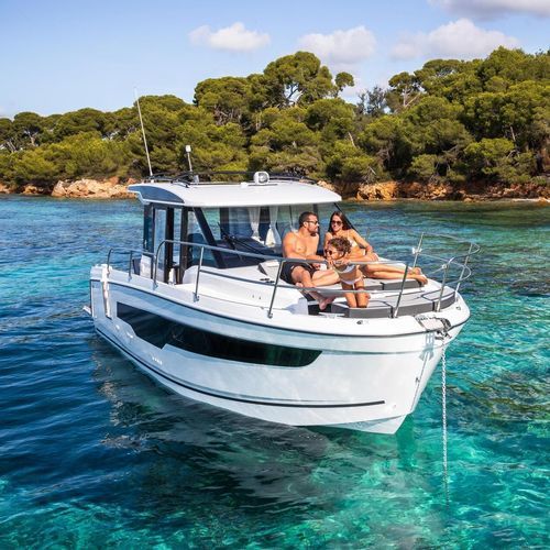 Cabin-cruiser fueraborda - MERRY FISHER 895  - Jeanneau - Motorboats - bimotor / con caseta de timón / de pesca deportiva