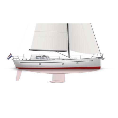 Velero de crucero - BESTEVAER 45ST PURE MATE - KM Yachtbuilders - de aluminio / cutter