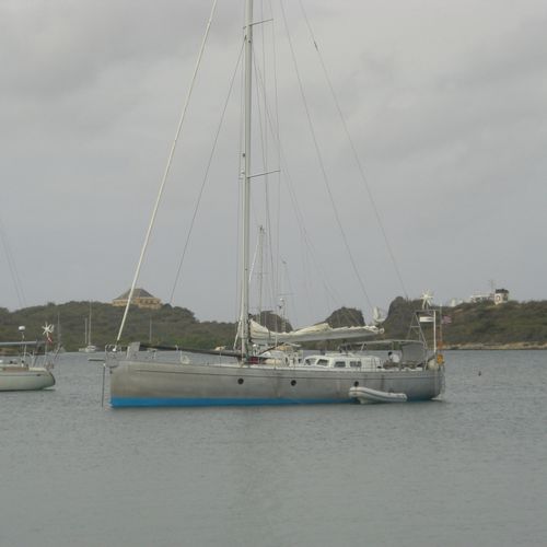Yate de vela de crucero - BESTEVAER 53ST ALICE - KM Yachtbuilders - con 2 camarotes / con popa abierta / de aluminio