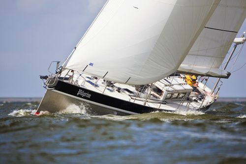 Yate de vela de crucero - BESTEVAER 55ST PILGRIM - KM Yachtbuilders - con 2 camarotes / con popa abierta / de aluminio