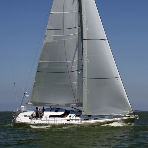 Yate de vela de crucero - Stadtship 54 INFINITY - KM Yachtbuilders - con 2 camarotes / con popa abierta / de aluminio