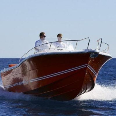 Barco open fueraborda - 250 CC Origin - White-shark - bimotor / con consola central / 8 personas máx.