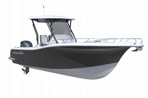Cabin-cruiser fueraborda - 240 SC Evo - White-shark - open / con consola central / de deporte